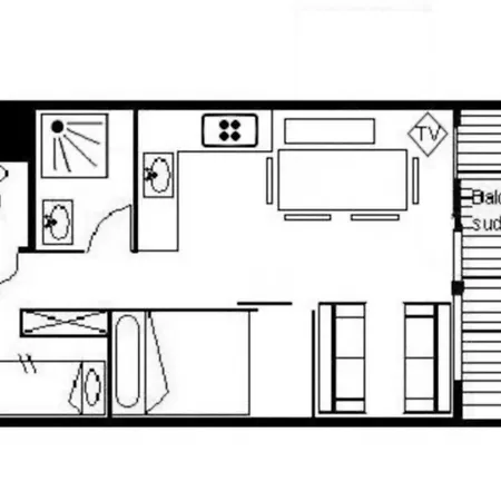 Boedette A - Confortable - Depart Et Retour Skis Aux Pieds - Balcon Mae-1004